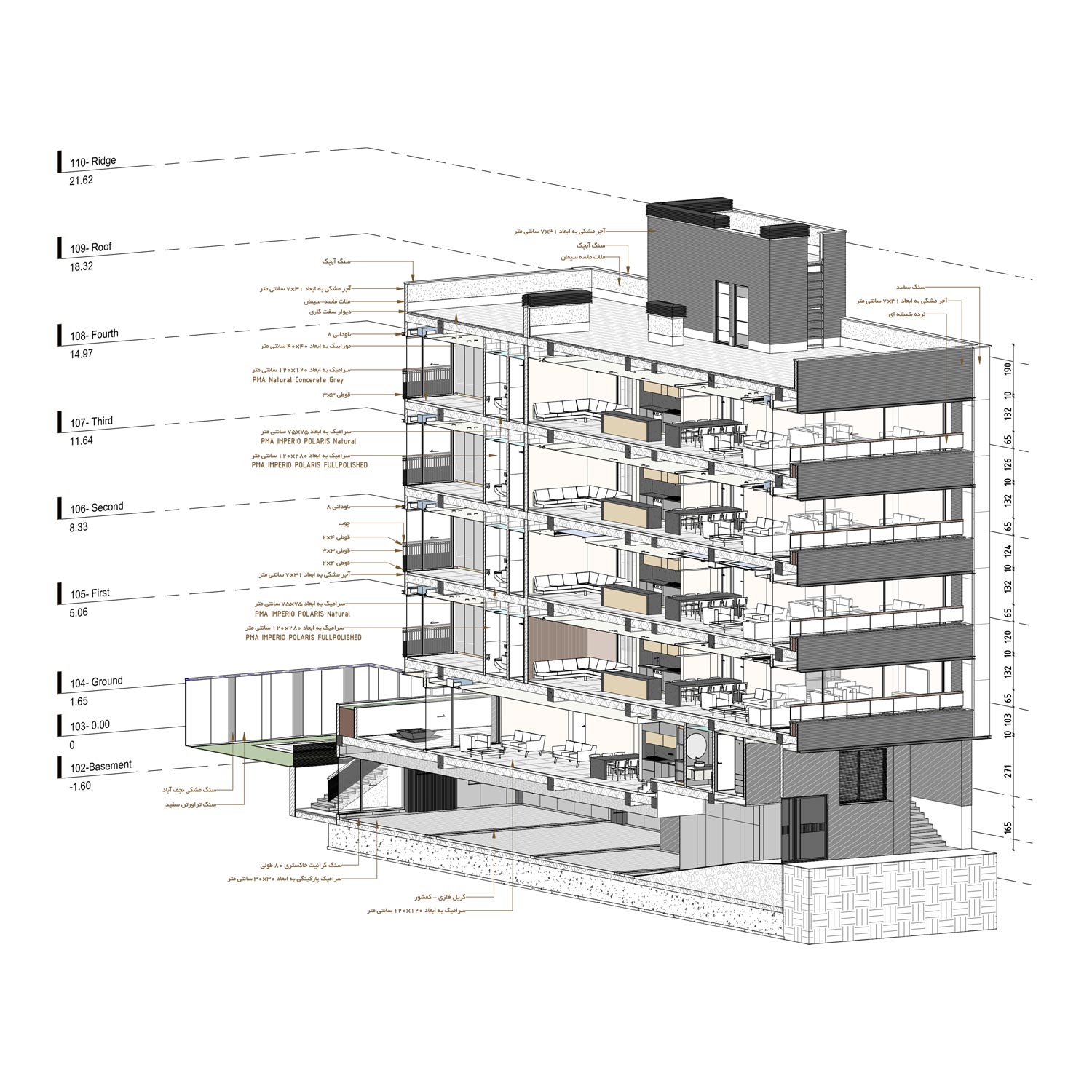 picture no. 2 ofApartment No 27 project, designed by Ahmad Ghodsimanesh & Partners