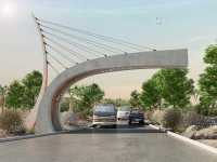 thumbnail no. 1 ofAsalouye Entrance Gateway project, designed by Ahmad Ghodsimanesh & Partners