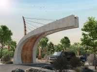 thumbnail no. 2 ofAsalouye Entrance Gateway project, designed by Ahmad Ghodsimanesh & Partners