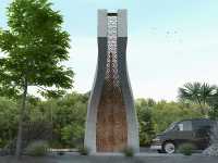 thumbnail no. 3 ofAsalouye Entrance Gateway project, designed by Ahmad Ghodsimanesh & Partners