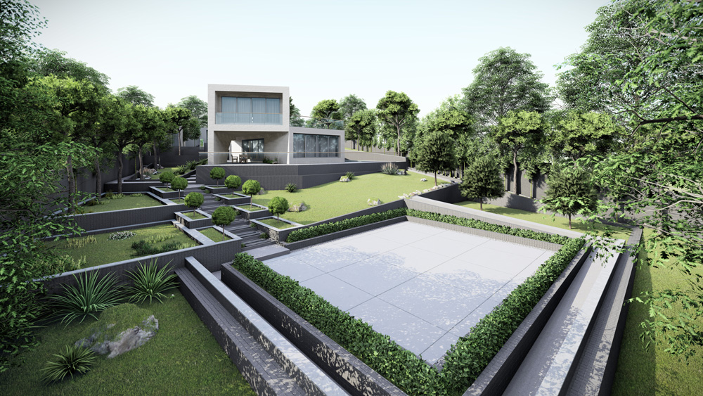 picture no. 1 ofVilla No. 22 project, designed by Ahmad Ghodsimanesh & Partners